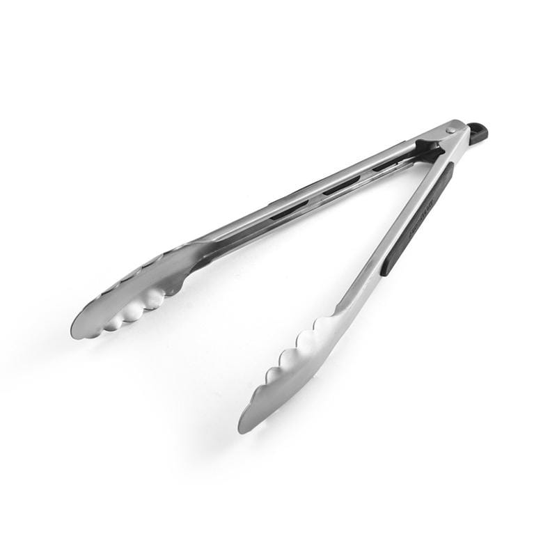 Farberware 5216095 Silver Silicone/Stainless Steel Tongs