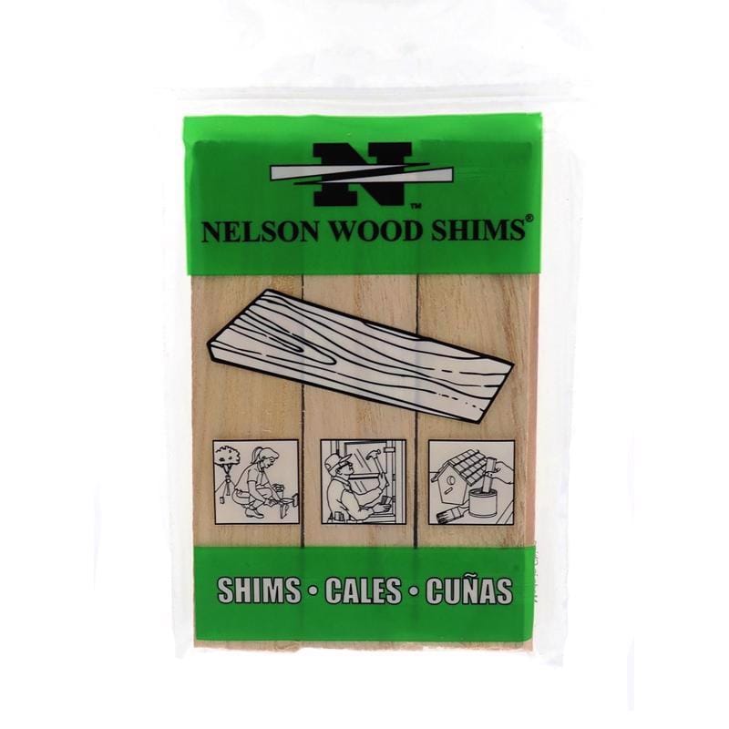 Nelson PSH6/9-72-56 1.5 in. W X 6 in. L Wood Shim 9 pk