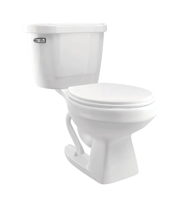 Cato J1001011120 Jazmin 1.28 gal White Elongated Complete Toilet