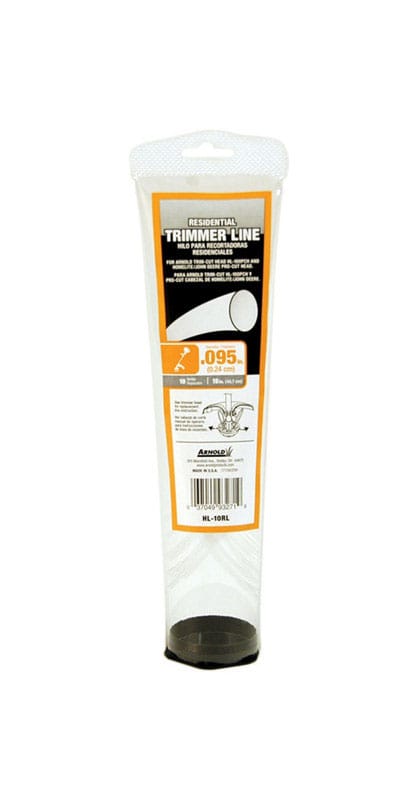 Arnold HL-10RL Residential Grade 0.095 in. D X 15 in. L Trimmer Line