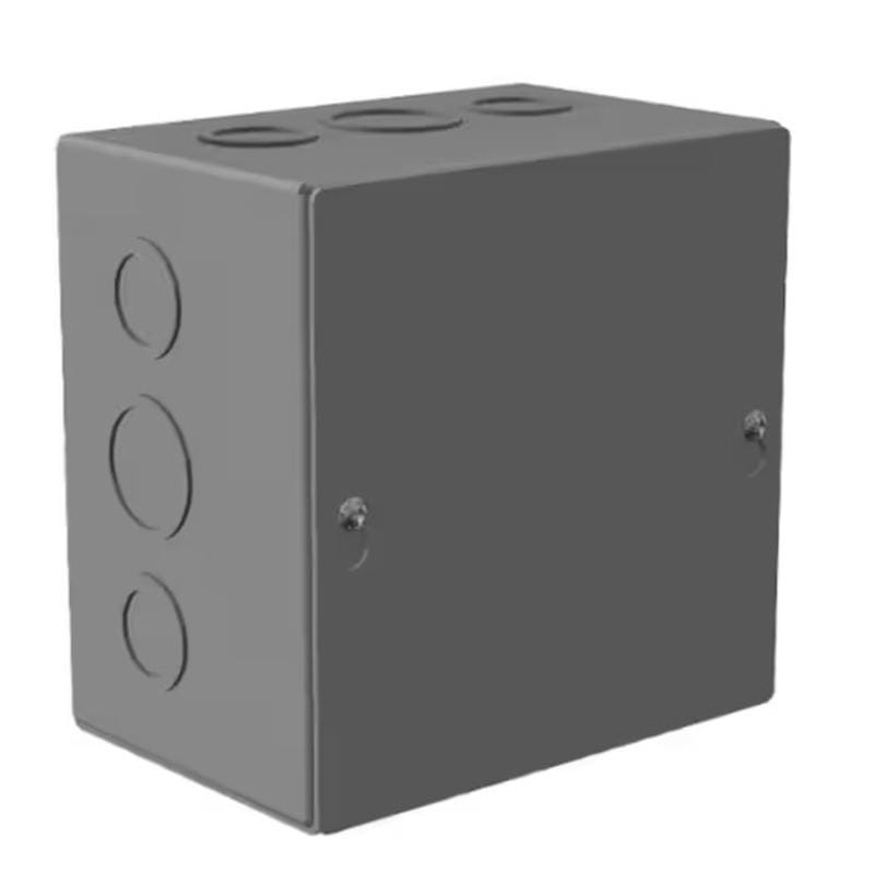 Southwire SC-664-UPC Square Steel 6 in. H X 6 in. W Box Cover