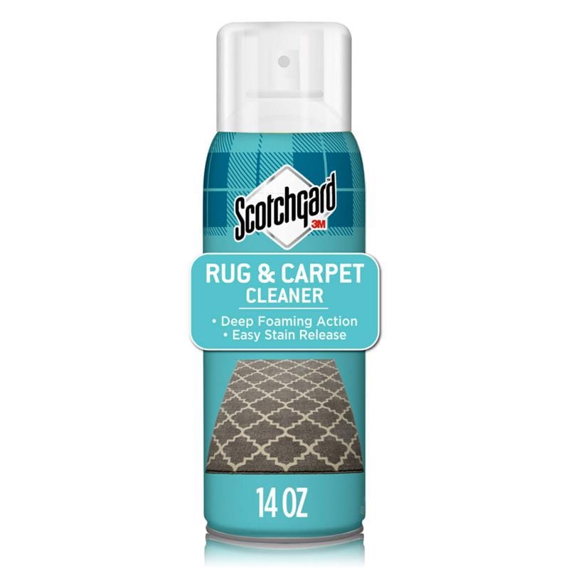 3M 4107-14 Scotchgard No Scent Carpet and Rug Cleaner 14 oz Foam