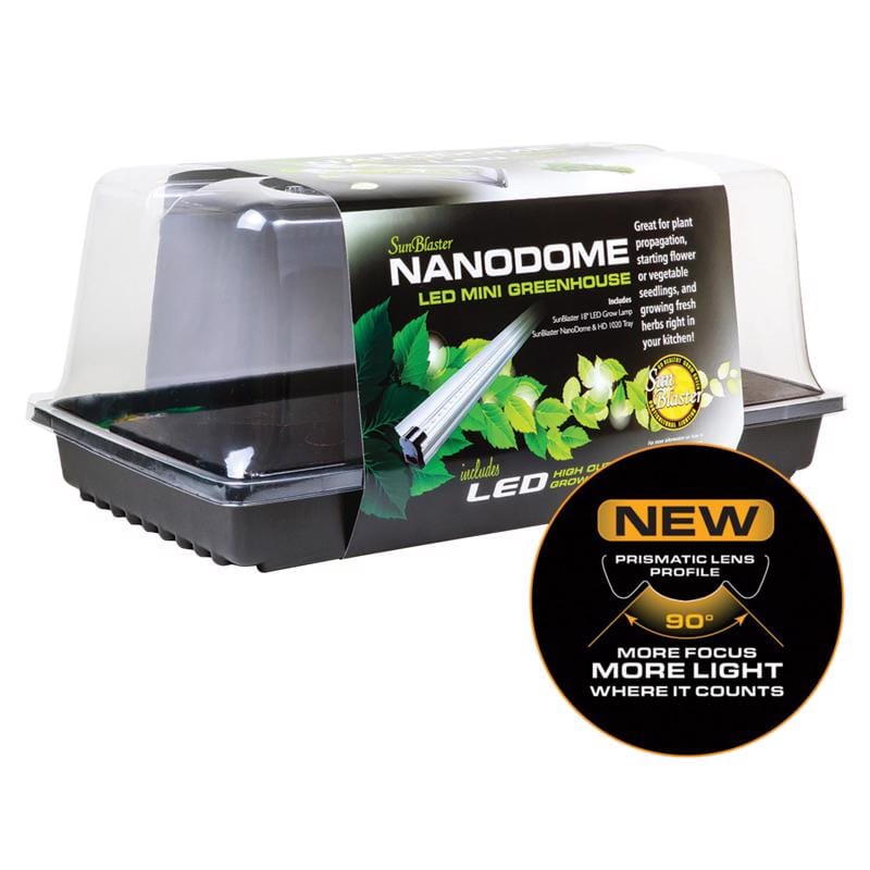 Sunblaster SL1600228 18 W Hydroponic Growing System 9.8 in. H X 21.7 in. W