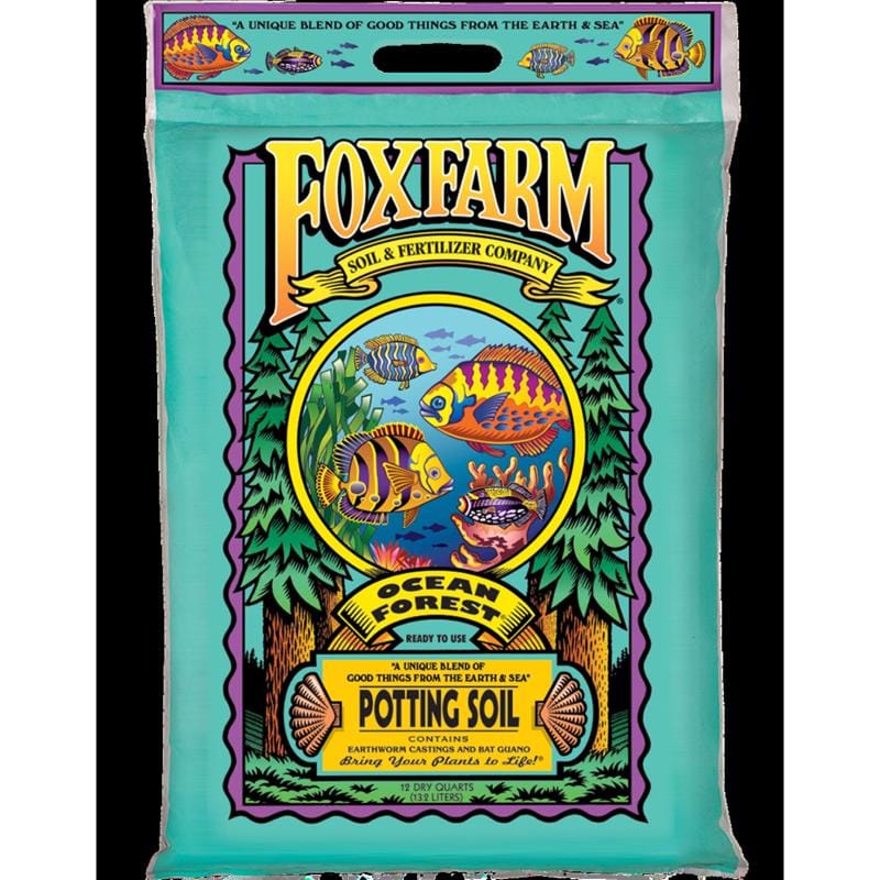 Foxfarm FX14053 Ocean Forest All Purpose Potting Soil 12 qt
